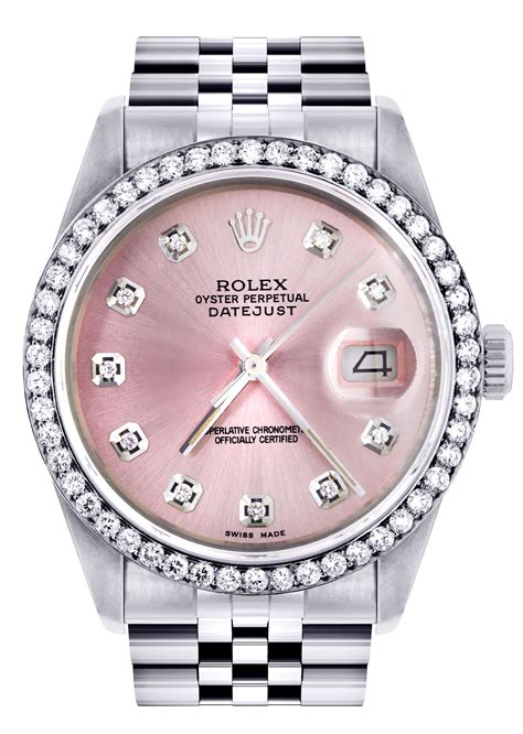 women's pink face rolex|rolex lady datejust pink.